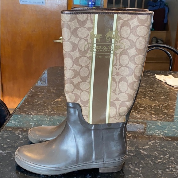 Coach Shoes - Coach rain boots